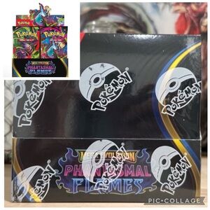 New! Pokémon TCG Phantasmal Flames Booster Box - ME02